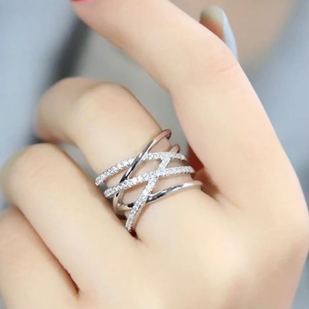 Sterling Silver Adjustable Ring